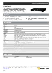 Microsoft Word - NTB6800 Data Sheet V2.3