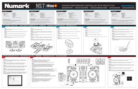 NK06 REVB POSTER BACK_Quickstart Manual