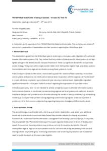 Route planning software / Internet privacy / Open government / Sustainability / EGovernment in Europe / Technology / Intermodal journey planner / Intermodal transport