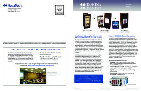 ®  NovaTalk Volume 9 Winter 2013