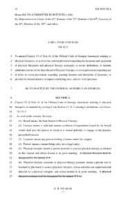 15  HB 505/CSFA House Bill 505 (COMMITTEE SUBSTITUTE) (AM) By: Representatives Cooper of the 43rd, Ramsey of the 72nd, Bennett of the 94th, Gasaway of