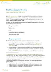 Sustainable transport / Atmospheric sciences / Atmosphere of Earth / Air pollution / Emission standards / California Air Resources Board / Government procurement in the European Union / ERating / Natural environment / European emission standards / Low-carbon fuel standard