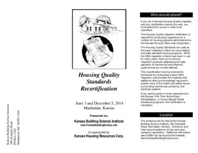 Housing Quality Standards