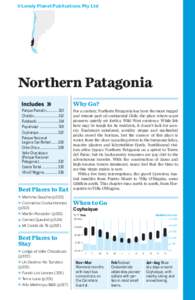 ©Lonely Planet Publications Pty Ltd  Northern Patagonia Why Go? Parque Pumalín[removed] Chaitén ..........................312