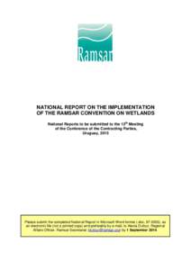 Wetlands / Mazandaran Province / Ramsar Convention / Lake Burullus / Constructed wetland / Wetlands of the United States / No net loss wetlands policy / Environment / Water / Earth