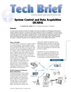 Automation / SCADA / Remote Terminal Unit / Remote monitoring and control / Distributed control system / Safe Drinking Water Act / Open Systems International / Industrial control system / Technology / Telemetry / Industrial automation