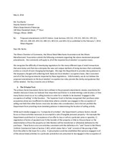 May 4, 2014 Mr. Paul Berks Deputy General Counsel Illinois Department of Revenue 100 West Randolph Street, 7th Floor Chicago, Illinois 60601