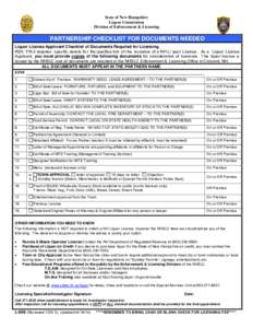 Microsoft Word - L-006 Checklist Partnership.doc