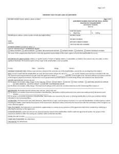 Page	
  1	
  of	
  3	
    	
   EMERGENCY	
  FACILITIES	
  AND	
  LAND	
  USE	
  AGREEMENT	
   INCIDENT	
  AGENCY	
  (name,	
  address,	
  phone	
  number)	
   	
  