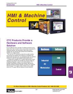 CatalogUSA  Introduction HMI & Machine Control