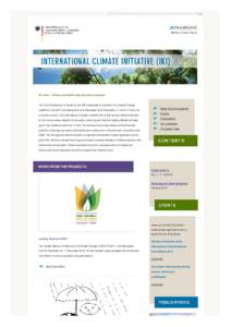 Climate change / Federal Ministry for the Environment /  Nature Conservation /  Building and Nuclear Safety / Climate change adaptation / Climate Finance / Climate change mitigation / Natural environment / World / Earth