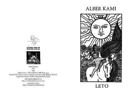 ALBERT CAMUS  LETO Alber Kami