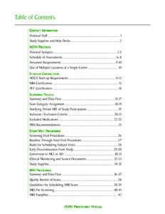 Table of Contents C ONT ACT INFORMA TION ONTA NFORMATION