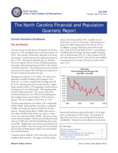 North Carolina / Political debates about the United States federal budget / Oklahoma state budget / Mike Easley / Raleigh /  North Carolina / Highway Trust Fund