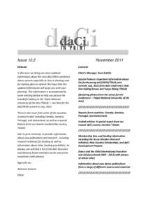 Microsoft Word - daCi Newsletter Nov 2011 Issue 12 2