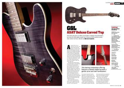 electric Guitar  £665 review G&L