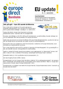 !  EU update Nr. 3 — martsEurope Direct Bornholm