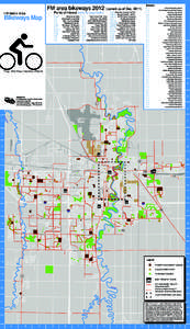 Schools  FM area bikeways[removed]current as of Dec[removed]Points of interest (refer to quadrants)  FM Metro Area