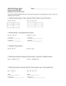 Microsoft Word - Math-M123 Practice Exam 1 Fall 2009