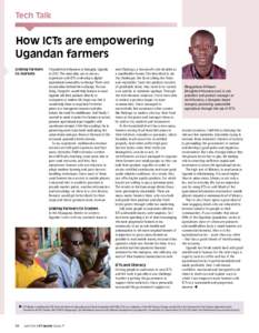 Tech Talk  How ICTs are empowering Ugandan farmers Linking farmers to markets
