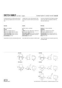 SKETCH FAMILY fact sheet - orgatec  Burkhard Vogtherr & Jonathan Prestwich