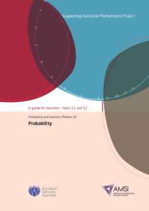 1 Supporting Australian Mathematics Project