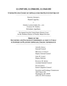 Amicus Curiae Brief: Finnerty v. Stiefel Laboratories, Inc., and Charles W. Stiefel