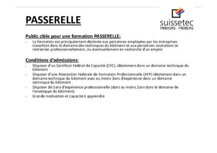 Microsoft PowerPoint - TM formation PASSERELLE.pptx