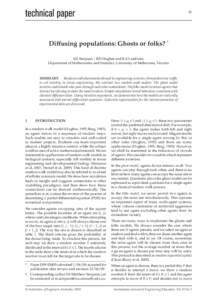 59  Diffusing populations: Ghosts or folks? * MJ Simpson †, BD Hughes and KA Landman Department of Mathematics and Statistics, University of Melbourne, Victoria