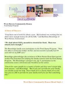 Microsoft Word - West Haven Community House- FORMATTED.doc