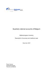 Gross domestic product / Seasonality / Compensation of employees / Measures of national income and output / Operating surplus / Value added / Gross operating surplus / United Nations System of National Accounts / National accounts / Statistics / Economics