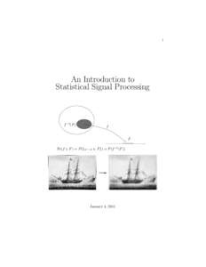 i  An Introduction to Statistical Signal Processing  f −1 (F )