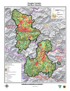 Douglas Complex Soil Burn Severity Vicinity Portland