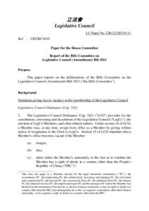 立法會 Legislative Council LC Paper No. CB[removed]Ref  : CB2/BC/6/10