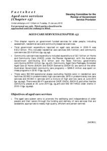 Microsoft Word[removed]Report - Factsheet Chapter 13 _Aged care services_.doc