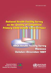 National Health Facility Survey on the Quality of Outpatient Primary Child Health Care Services IMCI Health Facility Survey Morocco