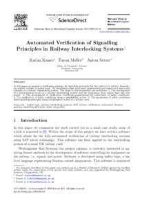 Automated Verification of Signalling Principles in Railway Interlocking Systems