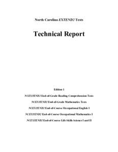 Microsoft Word - EXT2 Technical manual - Math and Reading  OCS FINAL FINAL …