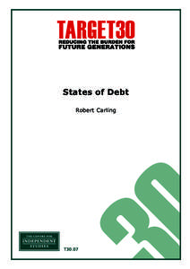 States of Debt Robert Carling T30.07  National Library of Australia Cataloguing-in-Publication Data: