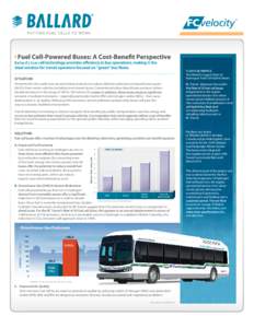 Hydrogen technologies / Green vehicles / Emerging technologies / Transport / Energy conversion / Fuel cell / Hydrogen vehicle / Ballard Power Systems / Compressed natural gas / Energy / Technology / Hydrogen economy