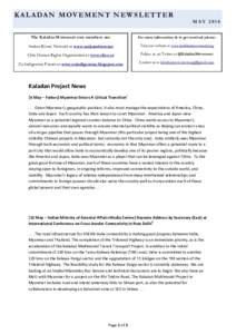 Geography of Burma / International relations / Indian Ocean / Organizations associated with the Association of Southeast Asian Nations / Index of Burma-related articles / Foreign relations of India / Kaladan River / Sittwe / Association of Southeast Asian Nations