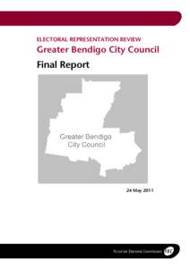 Geography of Australia / City of Greater Bendigo / Victorian Electoral Commission / Marong / Borough of Eaglehawk / States and territories of Australia / Bendigo / Victoria