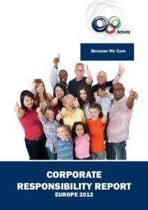 Because We Care  Corporate Responsibility Report europe 2012