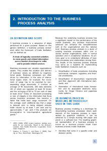 2. INTRODUCTION TO THE BUSINESS PROCESS ANALYSIS