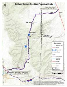 W X ®  Bridger Canyon Corridor Planning Study