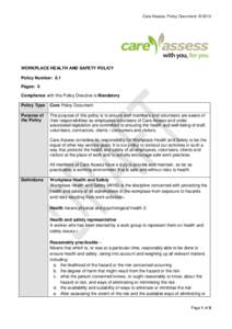 Occupational safety and health / Environmental social science / Industrial hygiene / Risk management / Safety Management Systems / Health and Safety at Work etc. Act / Safe Work Procedure / Job safety analysis / WorkCover Authority of New South Wales / Safety / Risk / Prevention