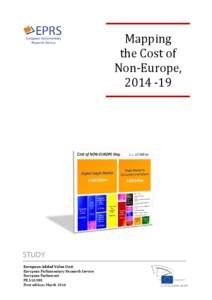 Mapping the Cost of Non-Europe, [removed]STUDY