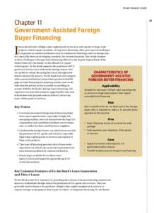 TRADE FINANCE GUIDE  Chapter 11 Government-Assisted Foreign Buyer Financing