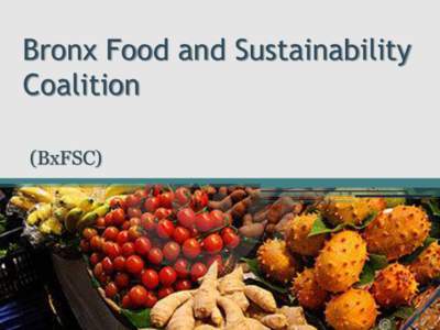 Bronx Food and Sustainability Coalition (BxFSC) Percent of Obese Bronx Adult Residents (BMI > 30) by Neighborhood Area