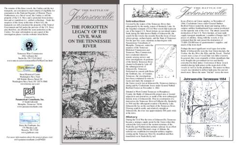 Battle of Johnsonville / United States / USS Key West / Waverly /  Tennessee / USS Tawah / USS Kate / Nathan Bedford Forrest / USS Undine / Watercraft / Tennessee in the American Civil War / Science and technology in the United States